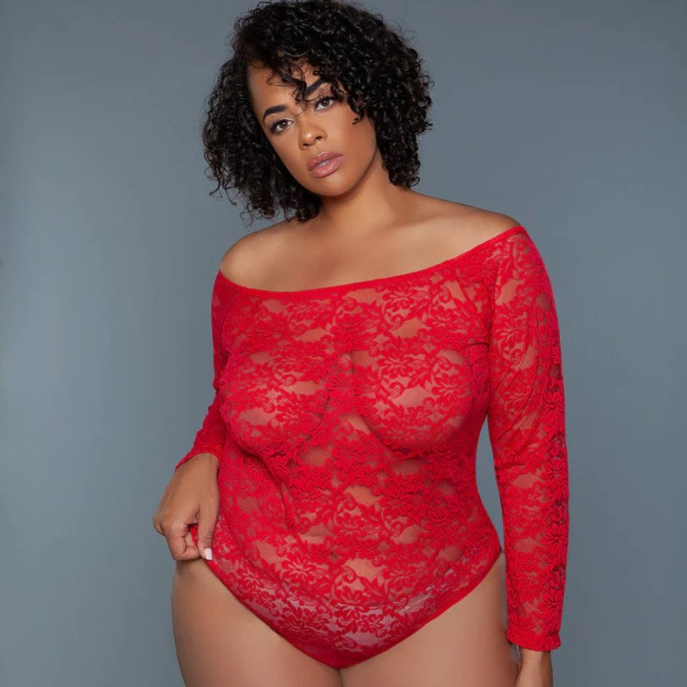 BeWicked - 2248P Marina Bodysuit Red - Lingerie For Women